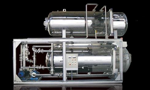 雙層熱水循環(huán)式殺菌鍋